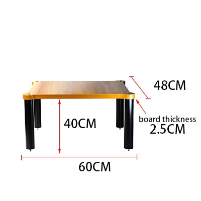 🎶 CHANGELIN Iron Reverb HiFi Audio Rack — Heavy-Duty CD Player, DAC & Amplifier Cabinet with Shock-Absorbing Spikes for Pure Sonic Power