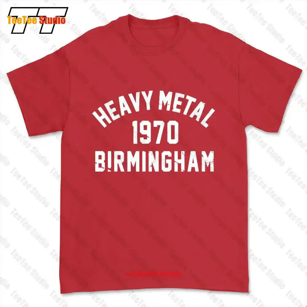 Vintage Birmingham Heavy Metal Rock T-Shirt – 1970 Metalhead Edition - Premium T-shirt from Lizard Vigilante - Just $23.88! Shop now at Lizard Vigilante