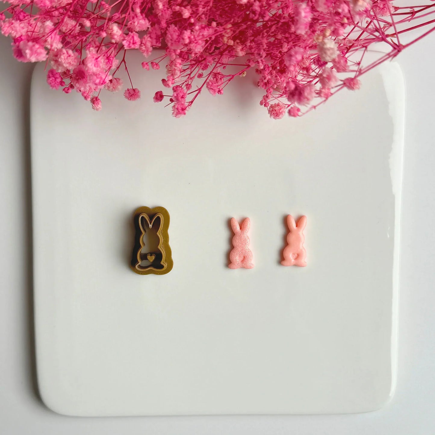 Easter Series Cute Cartoon Rabbit Carrot Shape Polymer Clay Cutters For DIY Earrings Jewelry Makings Embossing Cutting Die