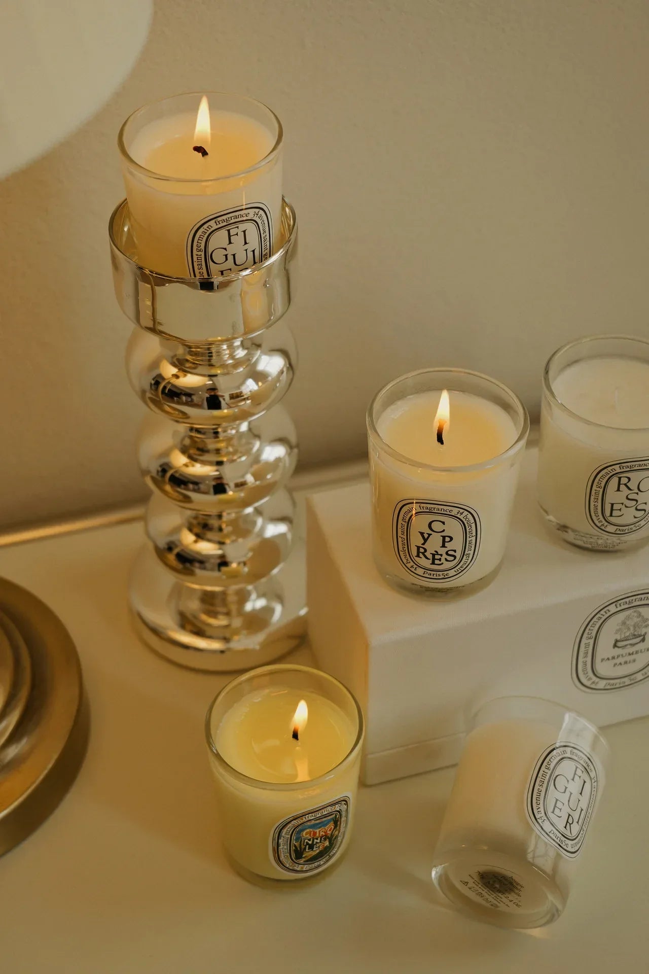 Aromatherapy Candle Natural Plant Scented Candles French Fragrance Fresh And Elegant Lasting Air Companion Aroma Gift