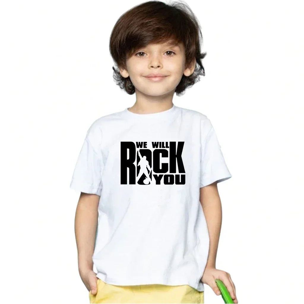 Mini Riot Queen Anthem Kids Rock Tee