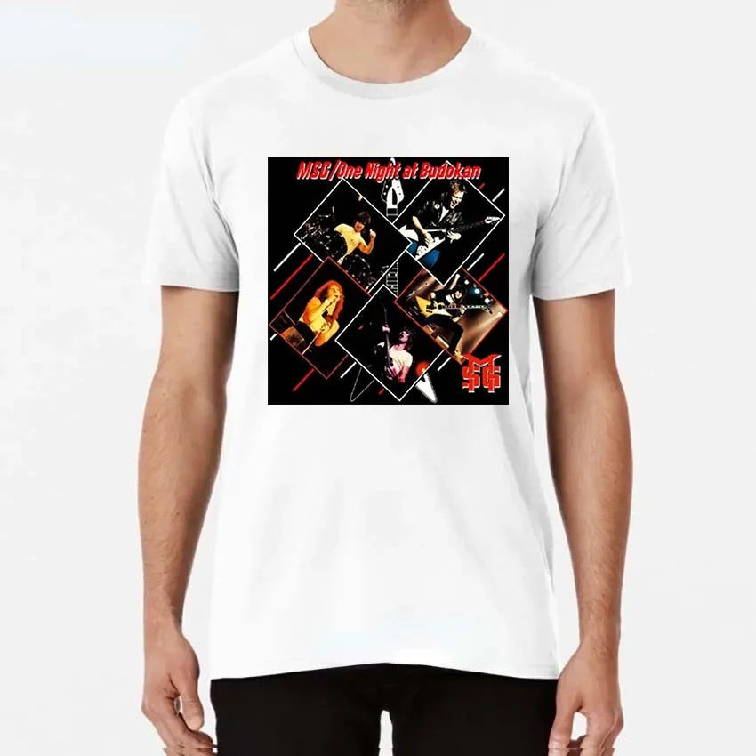 Michael Schenker Group MSG Rock Heavy Hard Metal Armed and Ready Clothing - Premium tshirt from Lizard Vigilante - Just $23.99! Shop now at Lizard Vigilante