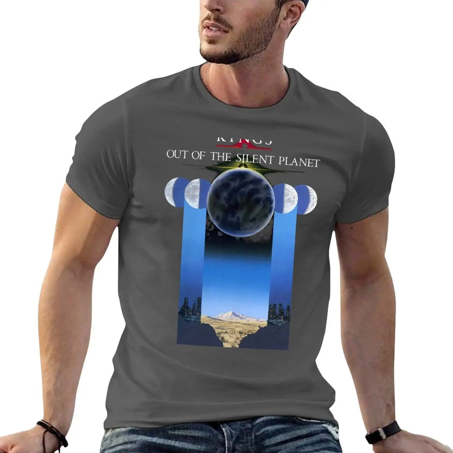 King's X - Out of the Silent Planet T-Shirt animal prinfor boys aesthetic clothes sublime anime clothes men tshirt - Premium tshirt from Lizard Vigilante - Just $22.99! Shop now at Lizard Vigilante