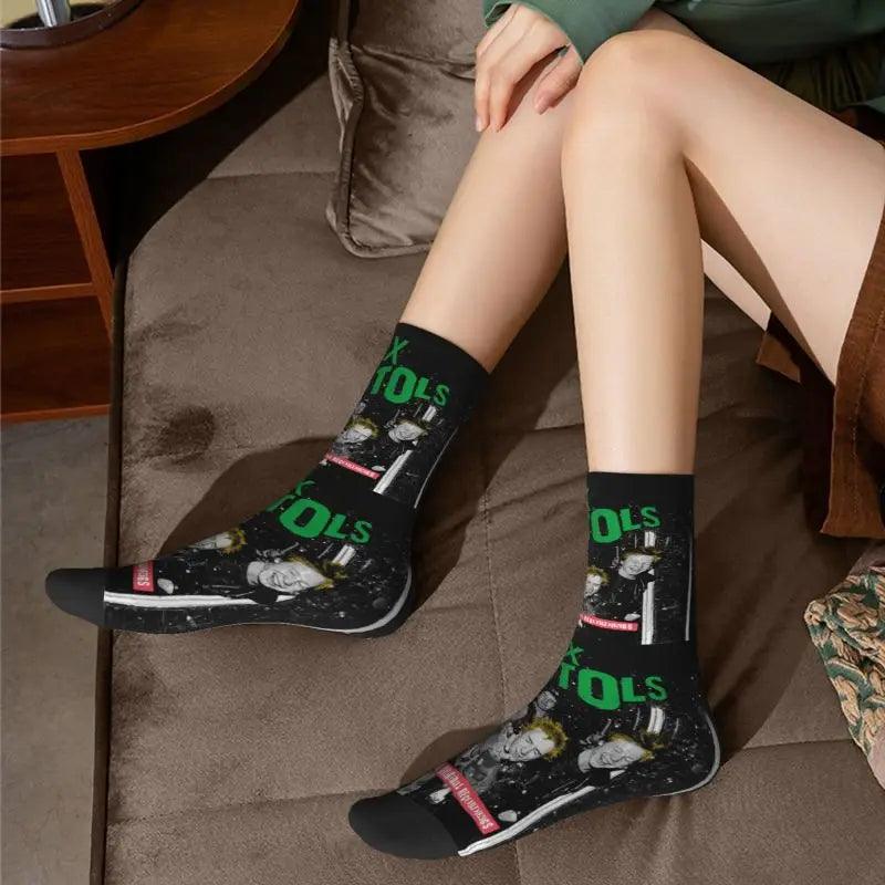 3D Pistols Punk Rock Socks for Head-to-Toe Rebellion - Premium socks from Lizard Vigilante - Just $17.99! Shop now at Lizard Vigilante