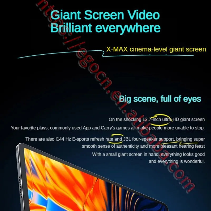 New Lenovo Xiaoxin Pad Pro 12.7 2025 Tablet Dimensity 8300 2.9k Resolution 144Hz Refresh WIFI 10200mAh Android ZUI16 Tablet PC