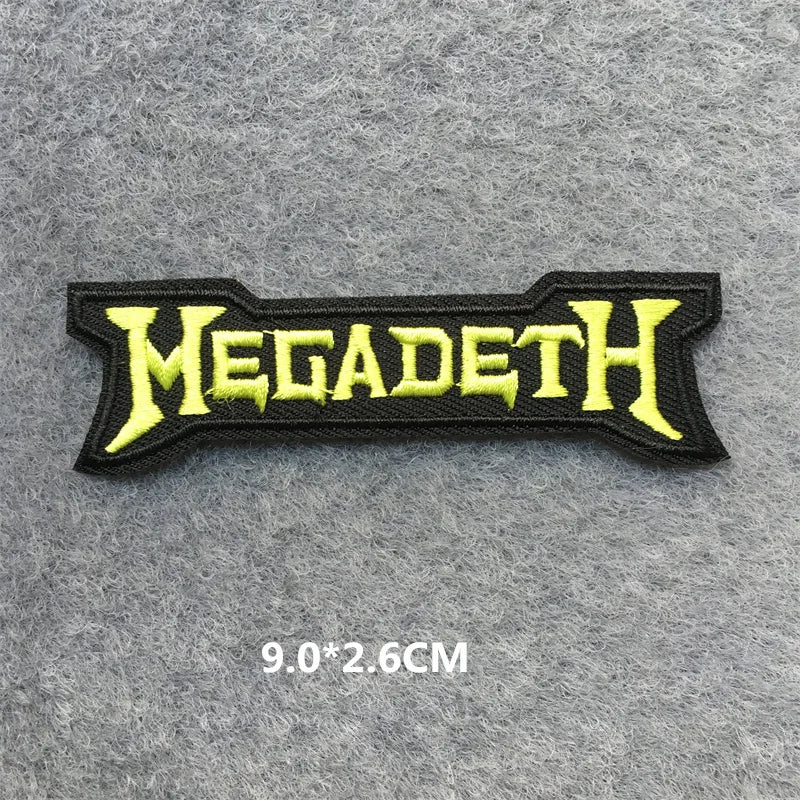 Rock Band Embroidered Patches – DIY Iron-On Appliques for Jackets, Jeans, and Clothing - Premium patches from Lizard Vigilante - Just $8.49! Shop now at Lizard Vigilante