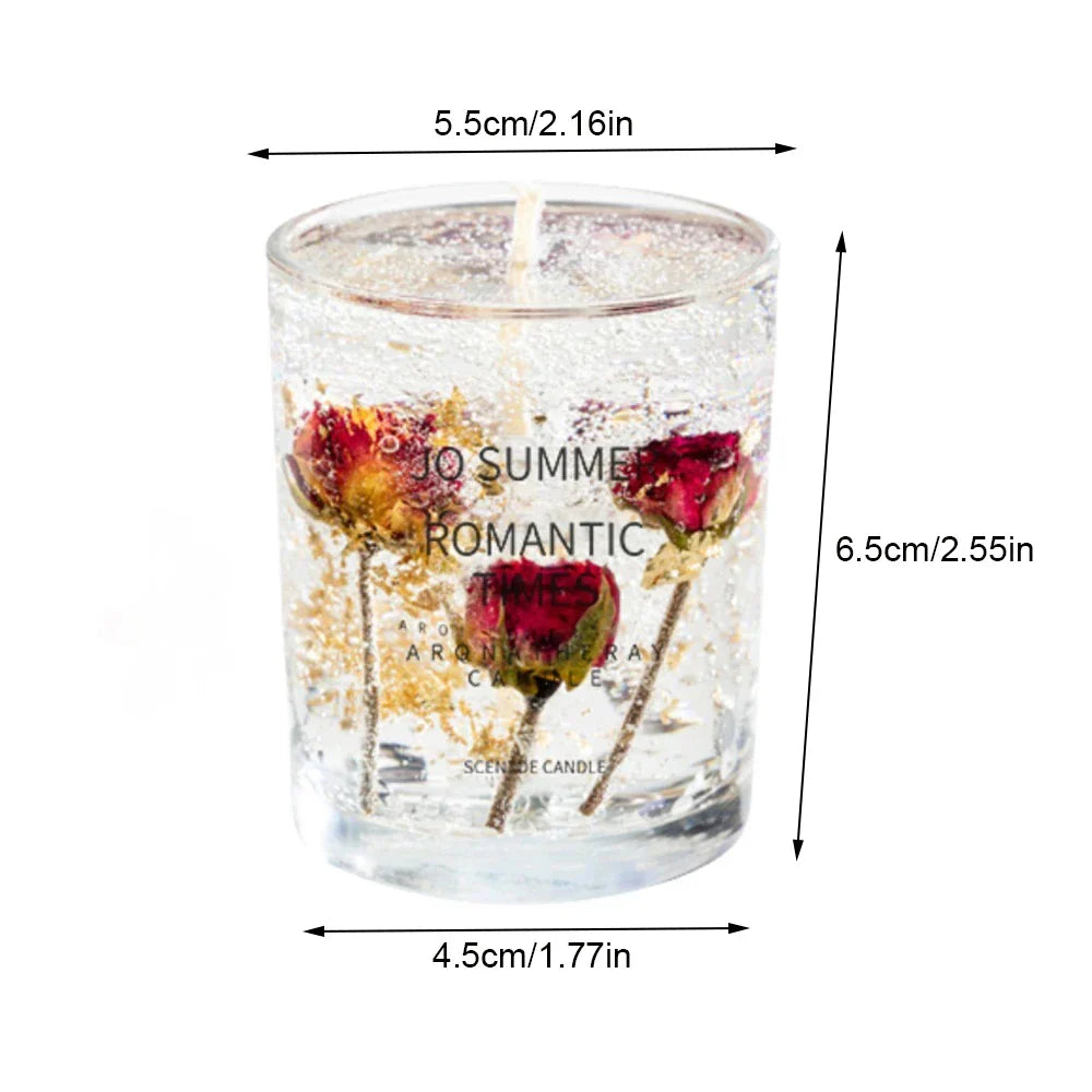 Scented Wax Candle Smokeless Aromatic Soybean Candles Aromatherapy Wedding Birthday Party Gift 2024 Christmas Home Decoration