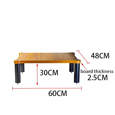 🎶 CHANGELIN Iron Reverb HiFi Audio Rack — Heavy-Duty CD Player, DAC & Amplifier Cabinet with Shock-Absorbing Spikes for Pure Sonic Power