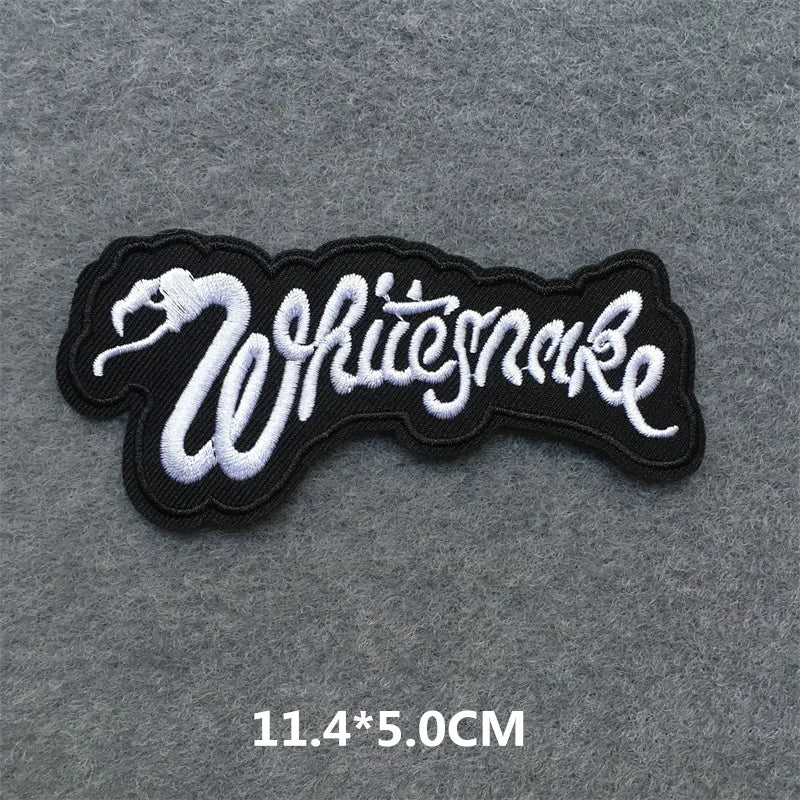 Rock Band Embroidered Patches – DIY Iron-On Appliques for Jackets, Jeans, and Clothing - Premium patches from Lizard Vigilante - Just $8.49! Shop now at Lizard Vigilante