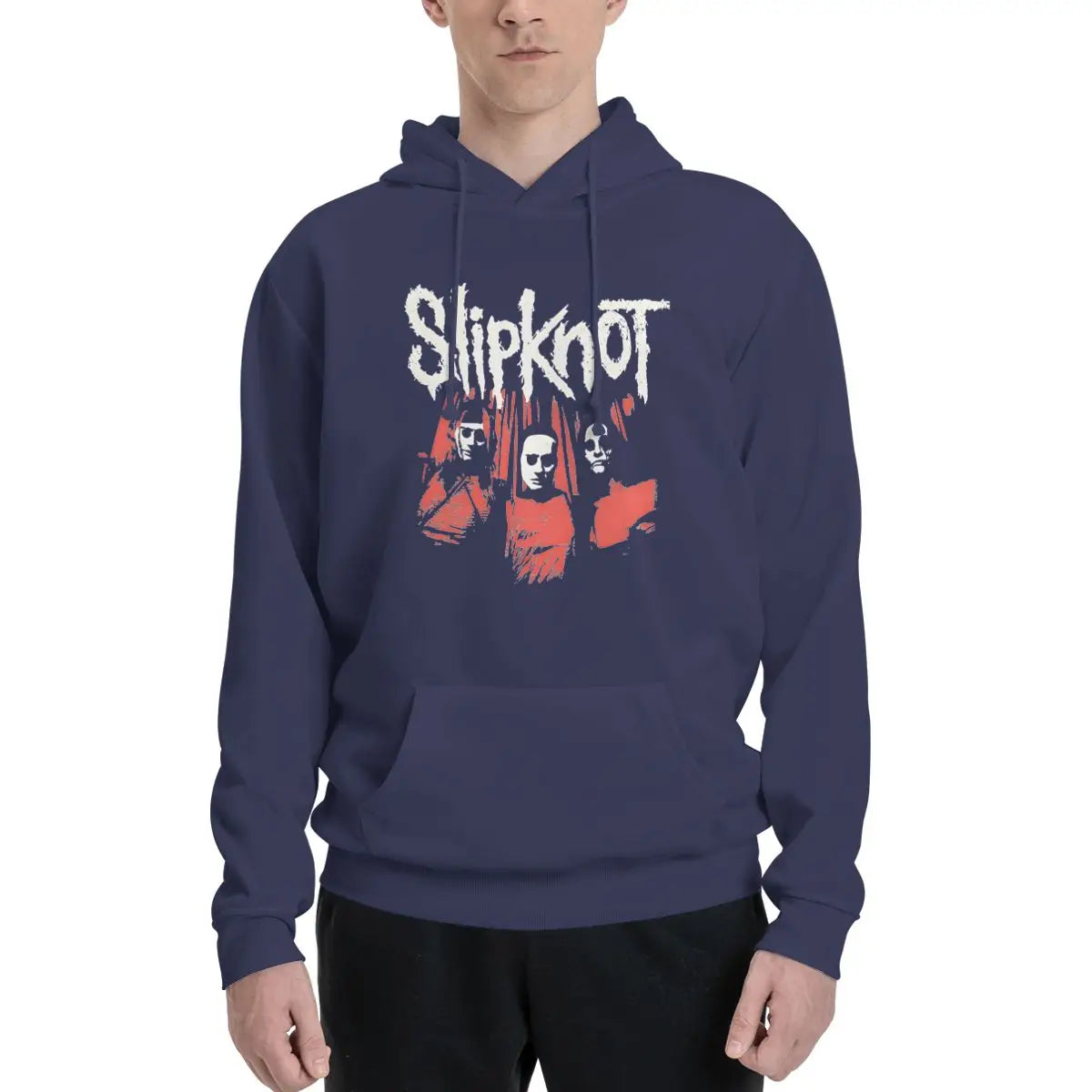 Slipknots Heavy Metal Hoodie - Rock Punk Music Sweatshirt for Men & Women - Premium hoodie from Lizard Vigilante - Just $38.88! Shop now at Lizard Vigilante