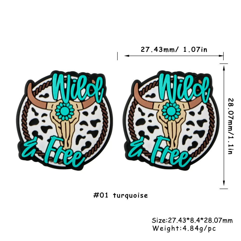 Kovict 5/10Pcs New Focal Silicone Beads Easter Series Bead For Jewelry Making DIY  KeyChain Bracelet Necklace Pen Accessories