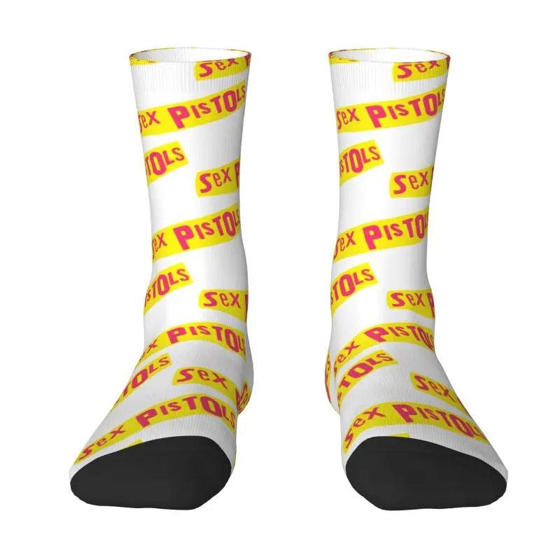 3D Pistols Punk Rock Socks for Head-to-Toe Rebellion - Premium socks from Lizard Vigilante - Just $17.99! Shop now at Lizard Vigilante