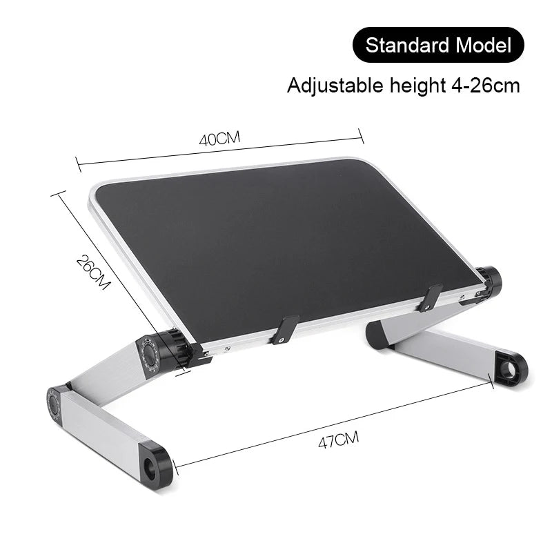 Adjustable Laptop Stand Multifunctional Folding Portable Notebook Computer Table Lapdesk for Sofa TV Bed PC Desk Stand New - Premium  from Lizard Vigilante - Just $41.99! Shop now at Lizard Vigilante