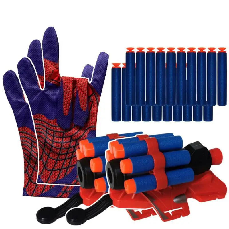 Spiderman Web Cosplay Launcher Glove Boys Superhero Shooters Recoverable Wristband Kids Halloween Prop Kids Children Gift - Premium toy from Lizard Vigilante - Just $17.99! Shop now at Lizard Vigilante