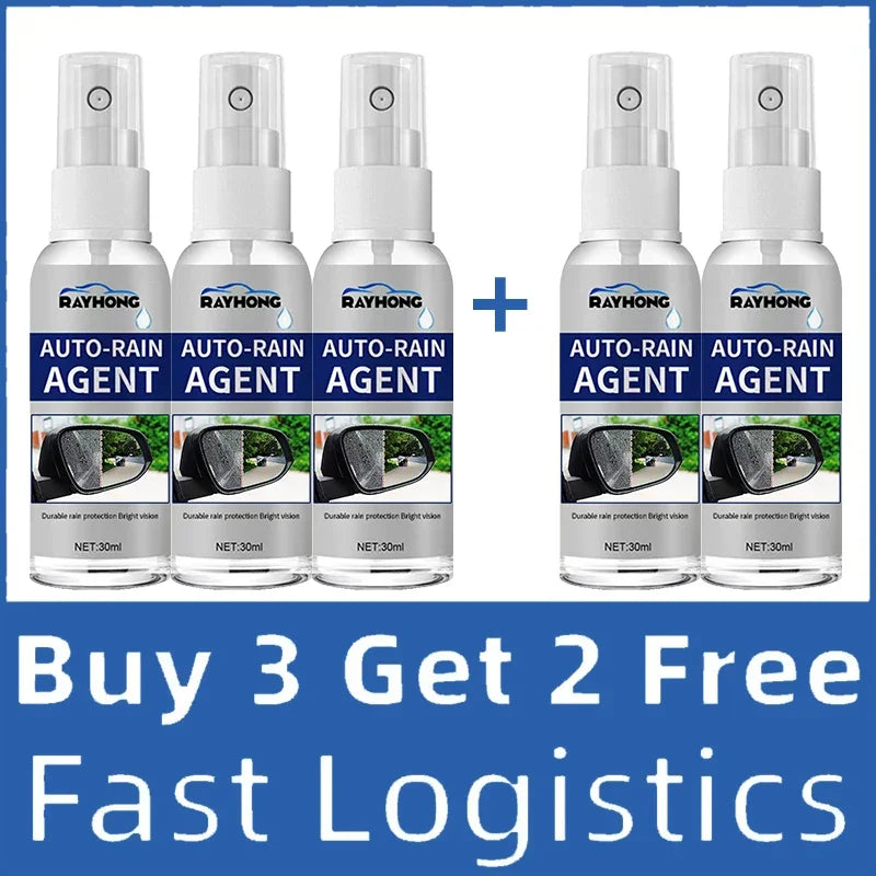 Water Repellent Spray Anti Rain Coating For Car Glass, Windshield And Mirrors