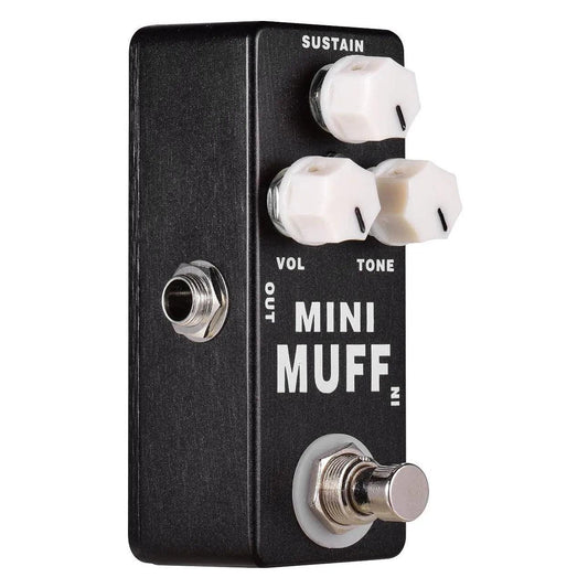 MOSKY Mini Muff Fuzz Distortion Electric Guitar Effect "Pi" Pedal Like Jimi - Lizard Vigilante