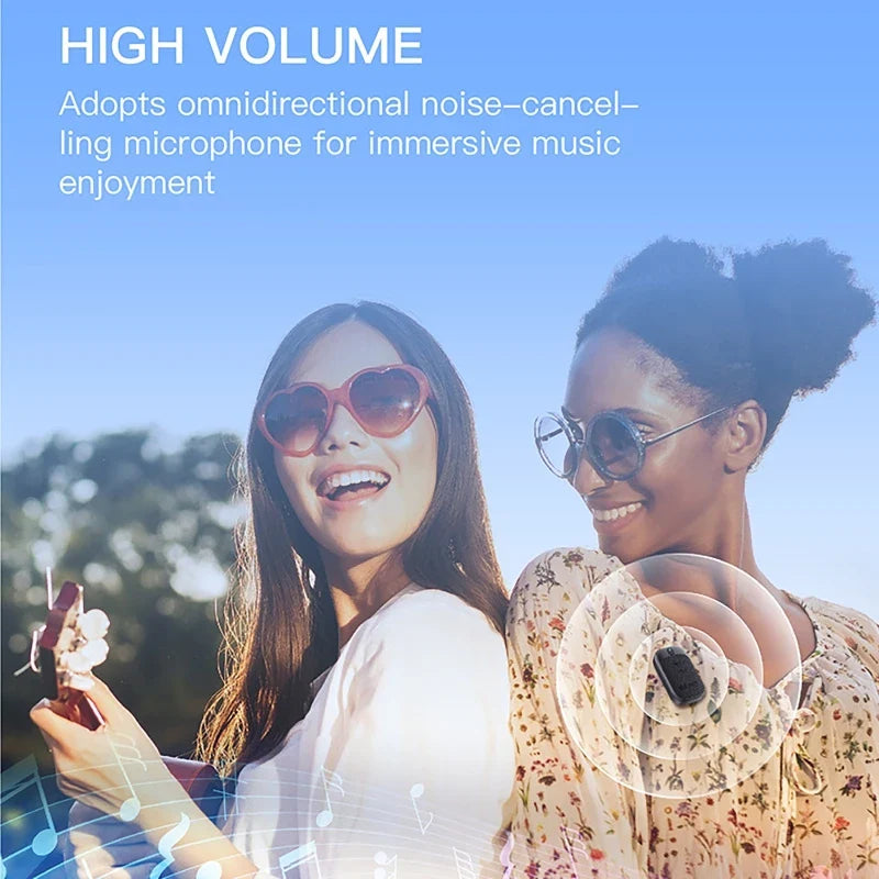 Wearable Bluetooth Speaker Outdoor Speaker Portable Bluetooth Call Speaker with Magnetic Bracket  for Biking, Hiking, Running