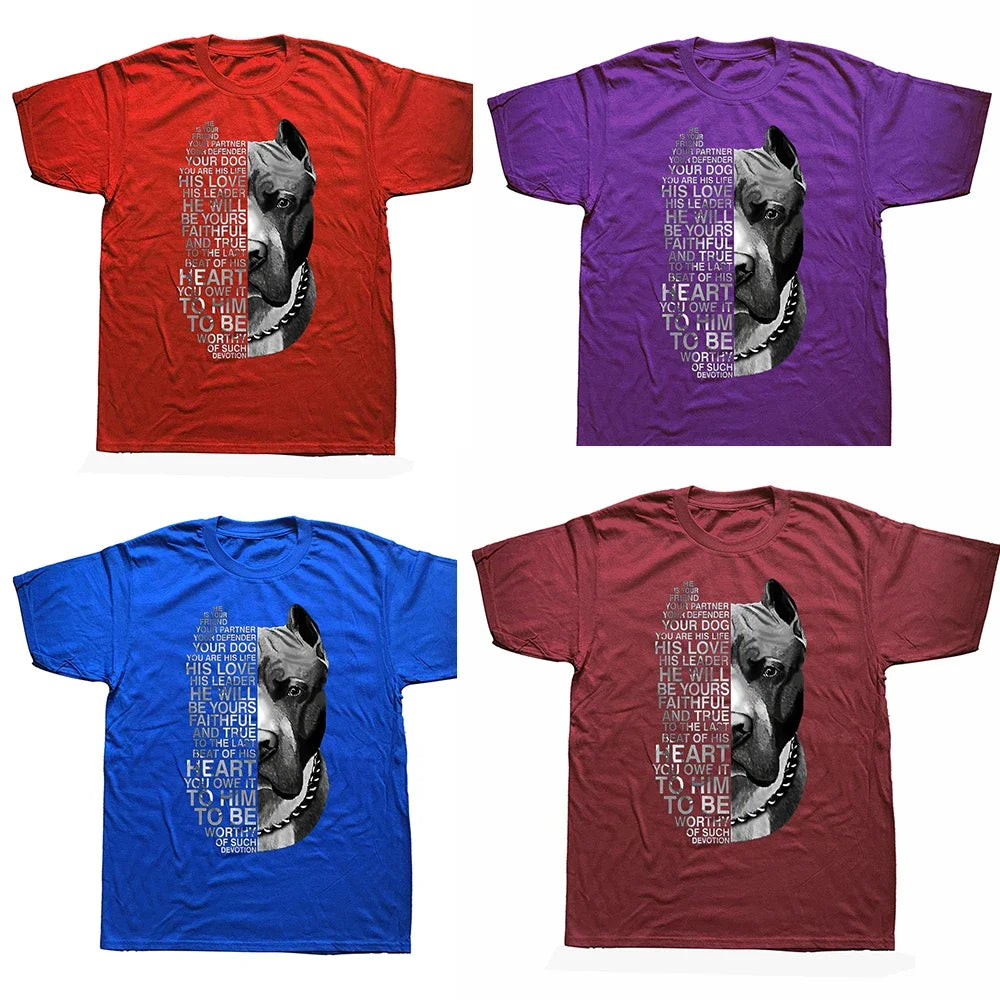 Pitbull Powerhouse Graphic Tee: Hilarious, Heartfelt, and Hardcore Streetwear for Dog Lovers - The Ultimate Birthday Gift - Premium T-shirt from Lizard Vigilante - Just $23.88! Shop now at Lizard Vigilante