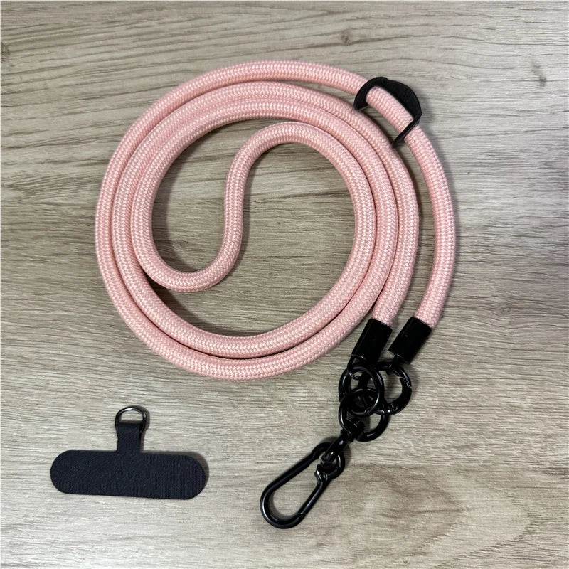 8mm Thick Anti-lost Mobile Phone Lanyard Crossbody Detachable Neck Cord Outdoor Sturdy And Durable Hanging Wrist Strap - Premium  from Lizard Vigilante - Just $4.99! Shop now at Lizard Vigilante