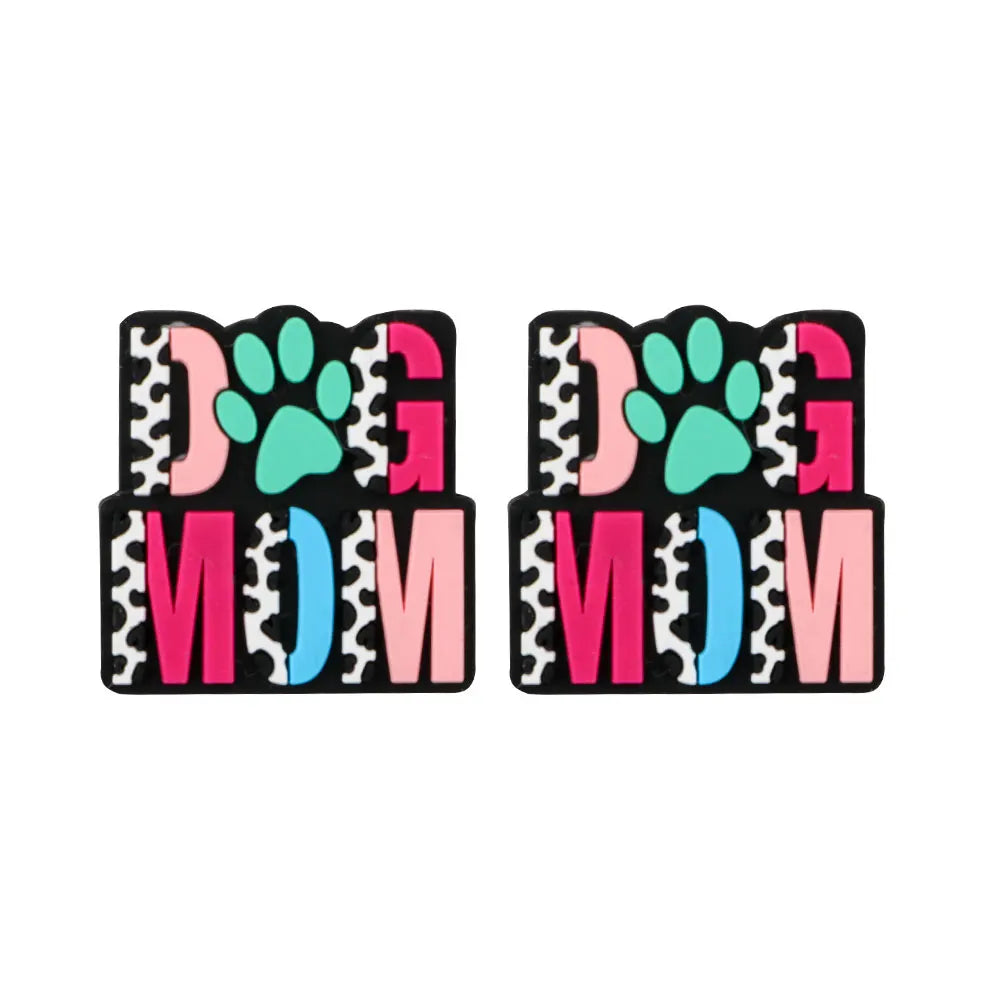 Kovict 5/10Pcs New Focal Silicone Beads Easter Series Bead For Jewelry Making DIY  KeyChain Bracelet Necklace Pen Accessories