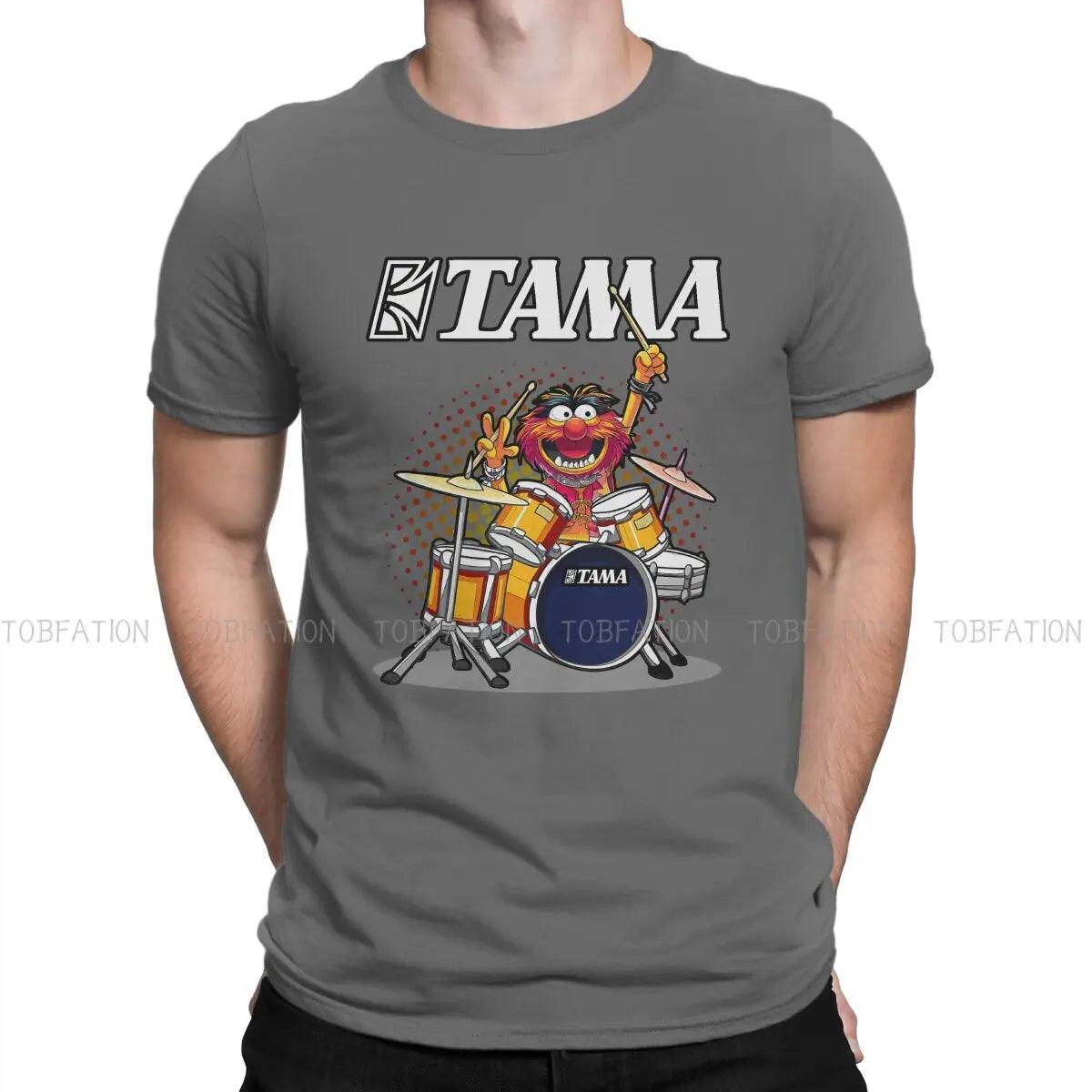 ANIMAL Drummer TAMA Drums Soft Casual T Shirt High Quality Muppet Puppet Tee - Premium T-Shirt from Lizard Vigilante - Just $20.99! Shop now at Lizard Vigilante