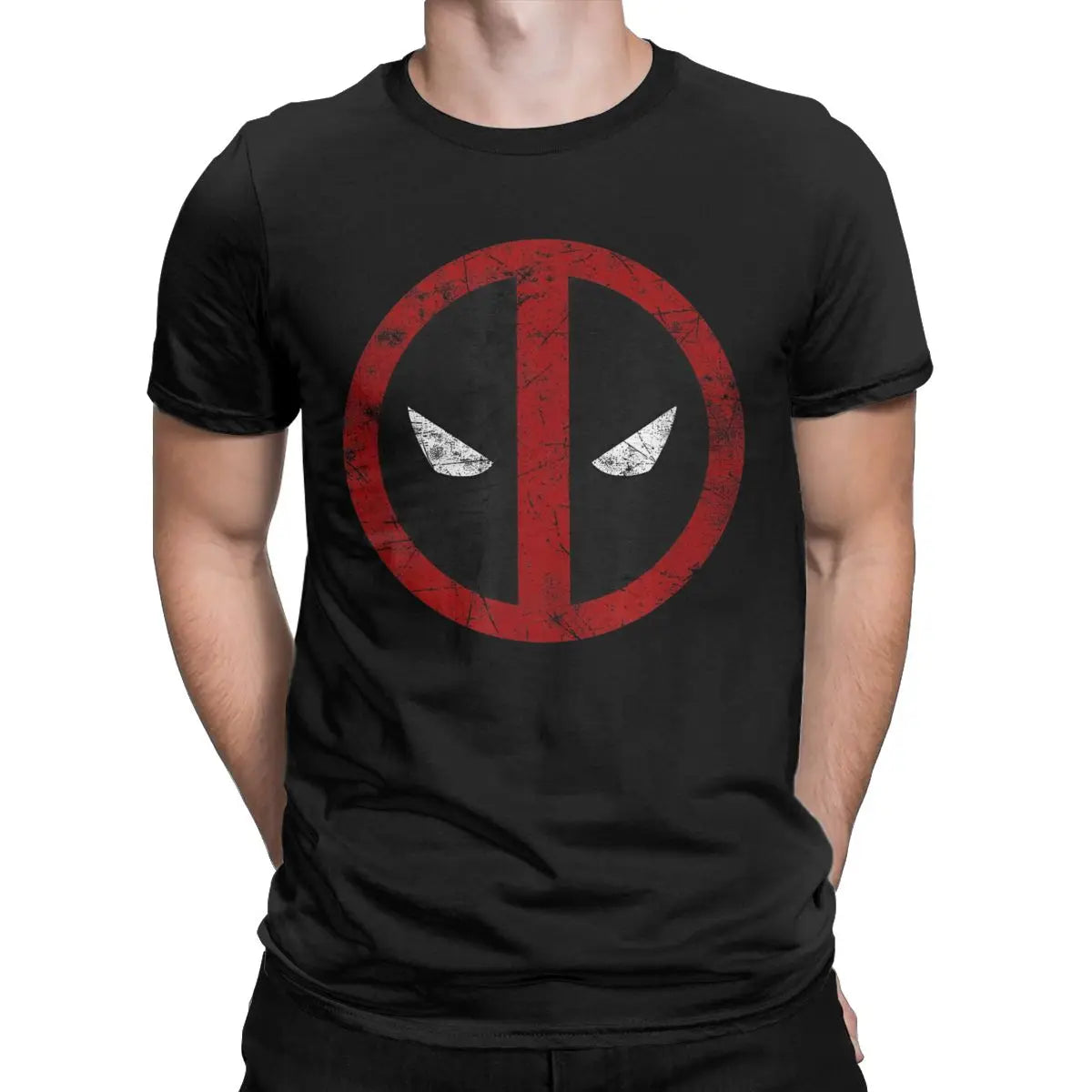 Deadpool Hero Movie Men T Shirts Comics Mask Icon Fashion Tees Short Sleeve O Neck T-Shirts Cotton New Arrival merchandise - Premium tee shirt from Lizard Vigilante - Just $19.99! Shop now at Lizard Vigilante