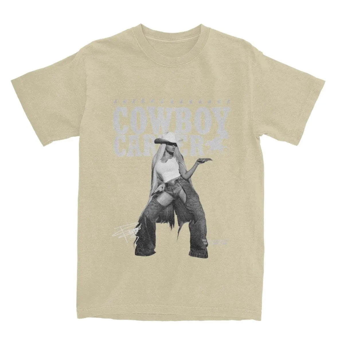 Beyoncé 'Rock Cowboy Carter Act II' Album Tee – Iconic Cotton Shirt for Men & Women – Hipster Short Sleeve Round Neck T-Shirt - Premium T-Shirt from Lizard Vigilante - Just $23.88! Shop now at Lizard Vigilante