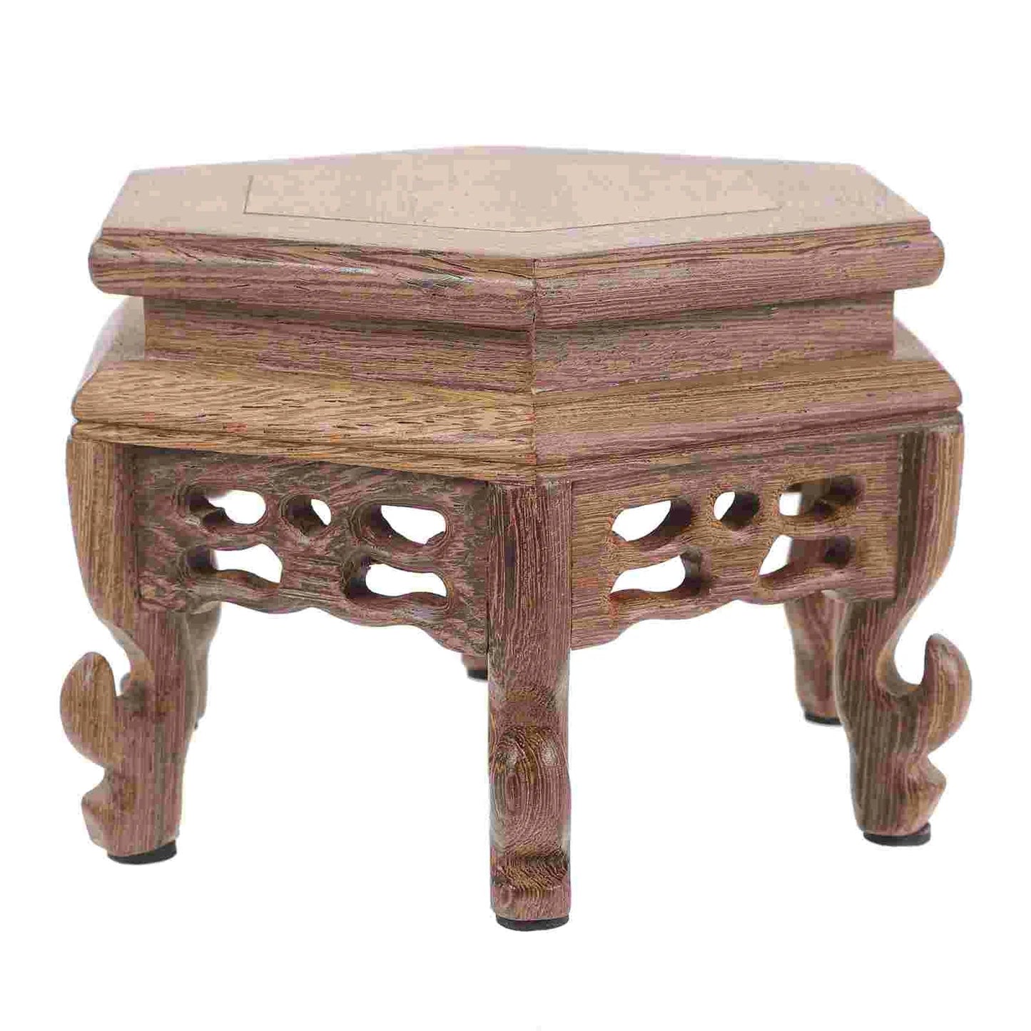 Wood Plant Stands Indoor Wooden Pedestal Flower Pot Base For Display Vase Centerpieces Base Riser Plants Display Pedestal