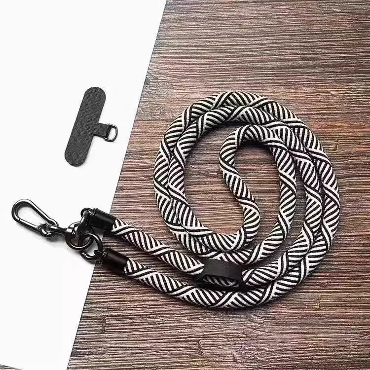 8mm Thick Anti-lost Mobile Phone Lanyard Crossbody Detachable Neck Cord Outdoor Sturdy And Durable Hanging Wrist Strap - Premium  from Lizard Vigilante - Just $4.99! Shop now at Lizard Vigilante