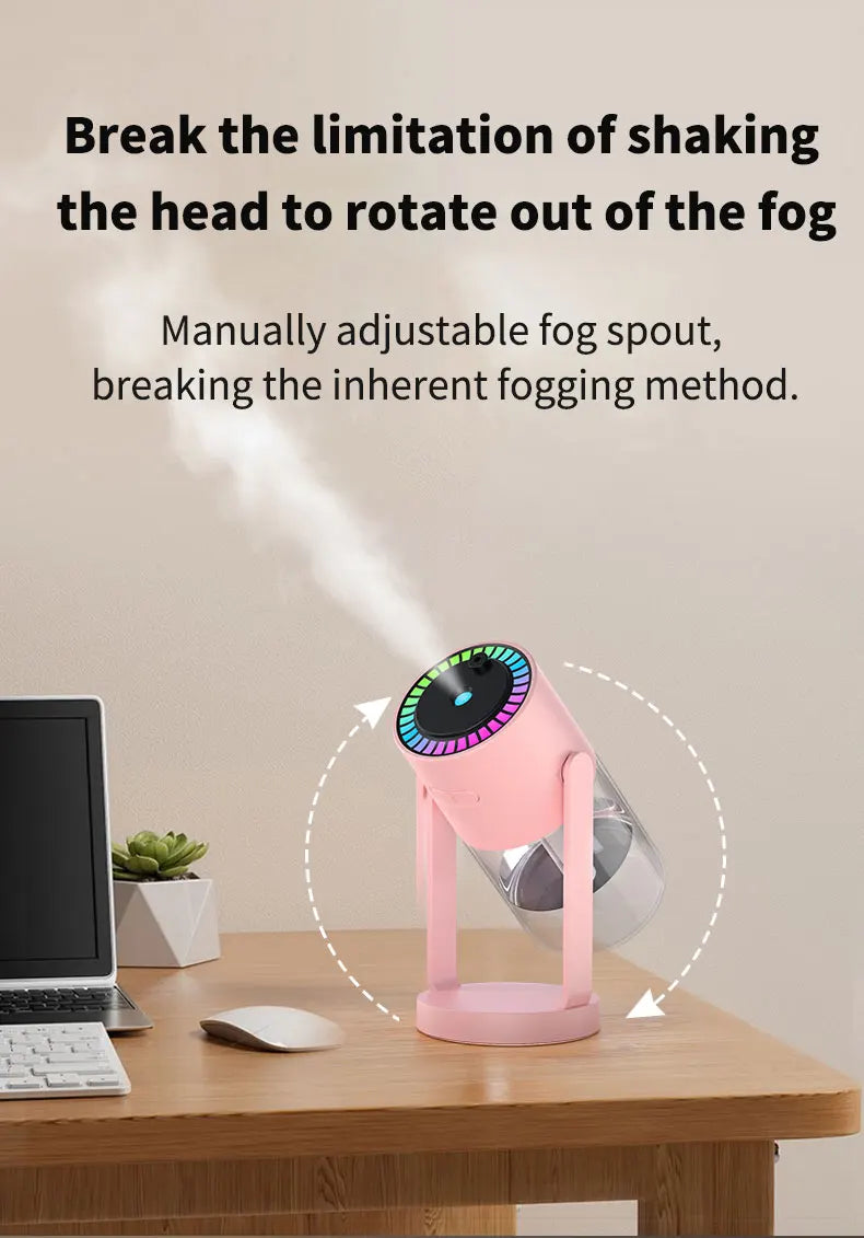 “Night Raider” Starry Sky Portable Humidifier – Ultimate USB Fog & Aromatherapy Projector for Rebels and Rockstars - Premium Humidifier from dsers - Just $34.77! Shop now at Lizard Vigilante