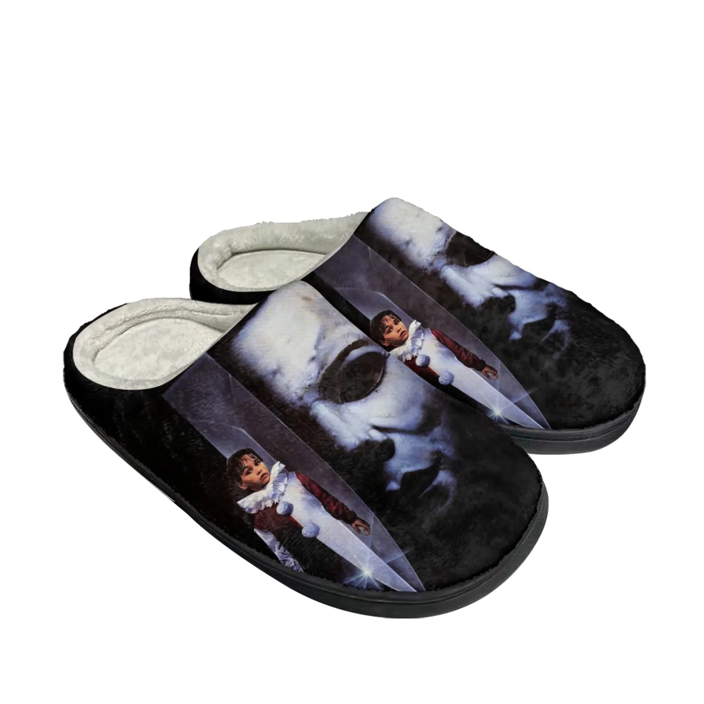 Michael Myers Slippers - Horror Halloween Home Cotton Slippers, Plush Casual Keep Warm Shoes - Premium slippers from Lizard Vigilante - Just $29.99! Shop now at Lizard Vigilante