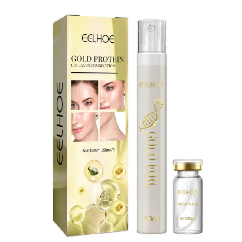 Collagen Thread Instant Lifting Wrinkle Remover Soluble Protein Thread Serum Set Absorbable Face Filler Anti-aging Skin Care New