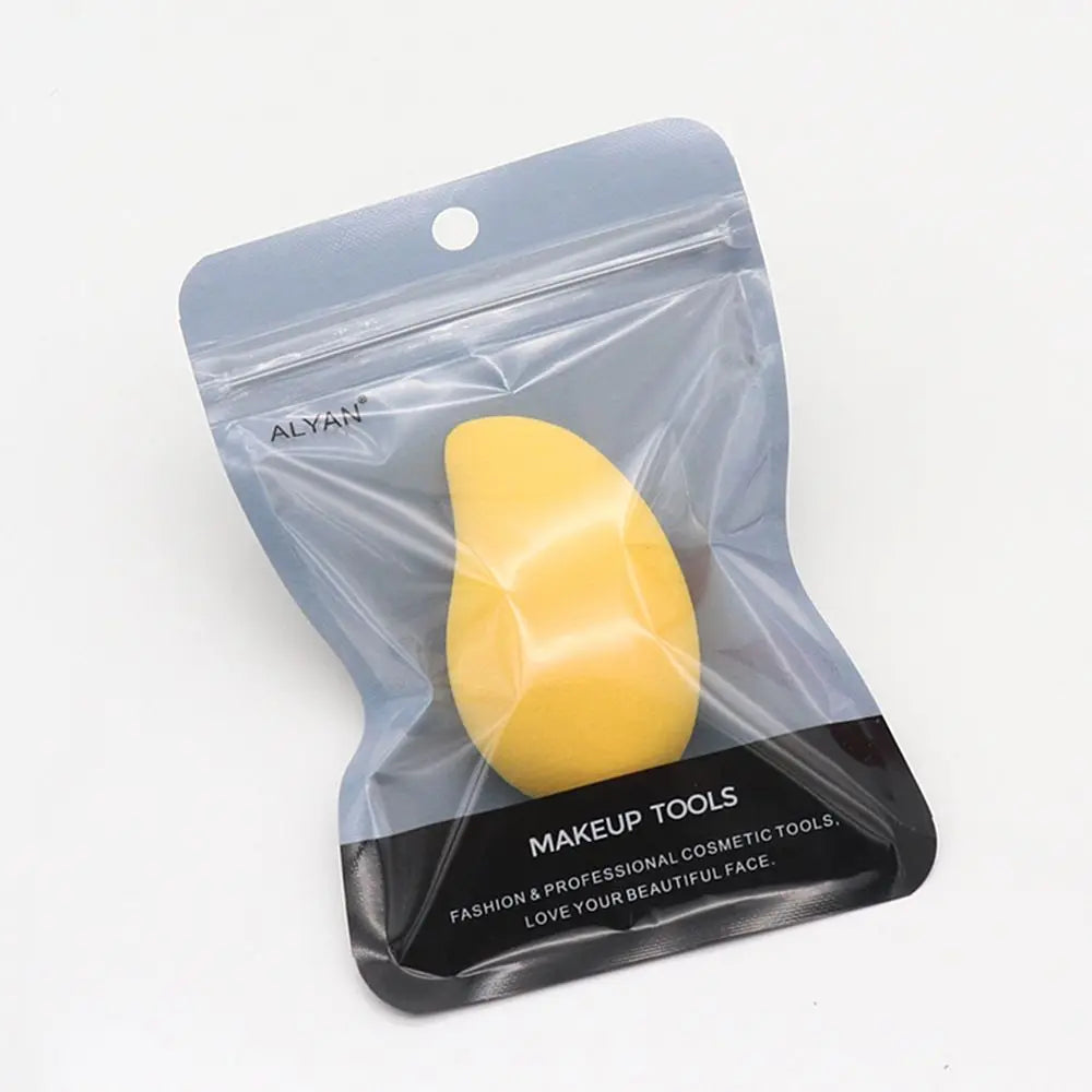 Women Foundation Powder Mango Shape Cushion Sponge Cosmetic Puff Beauty Tool Makeup Egg
