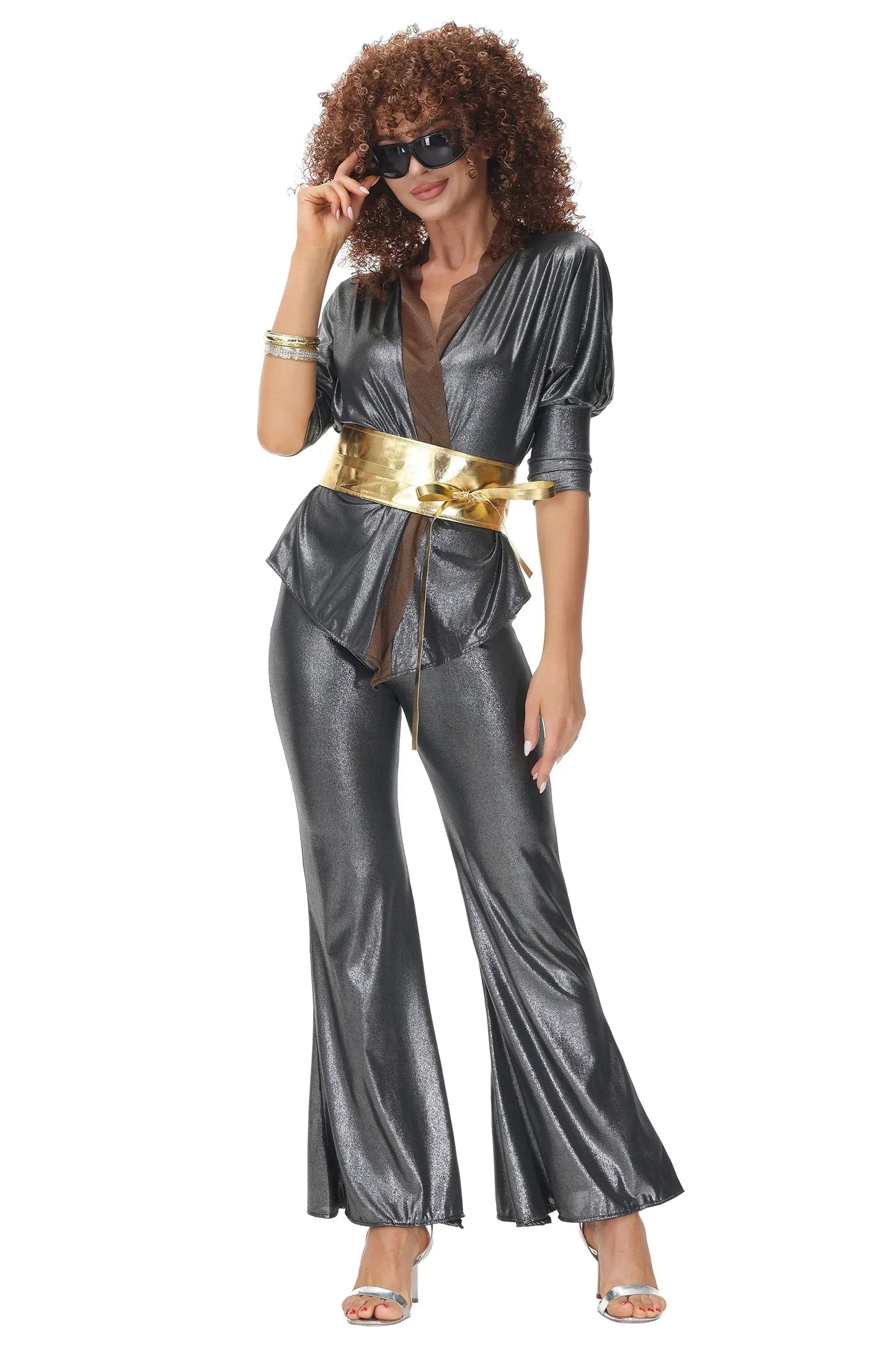 Retro 60s 70s Rock Disco Hippie Costumes: Perfect for Halloween, Carnival, and Parties - Premium  from Lizard Vigilante - Just $49.99! Shop now at Lizard Vigilante