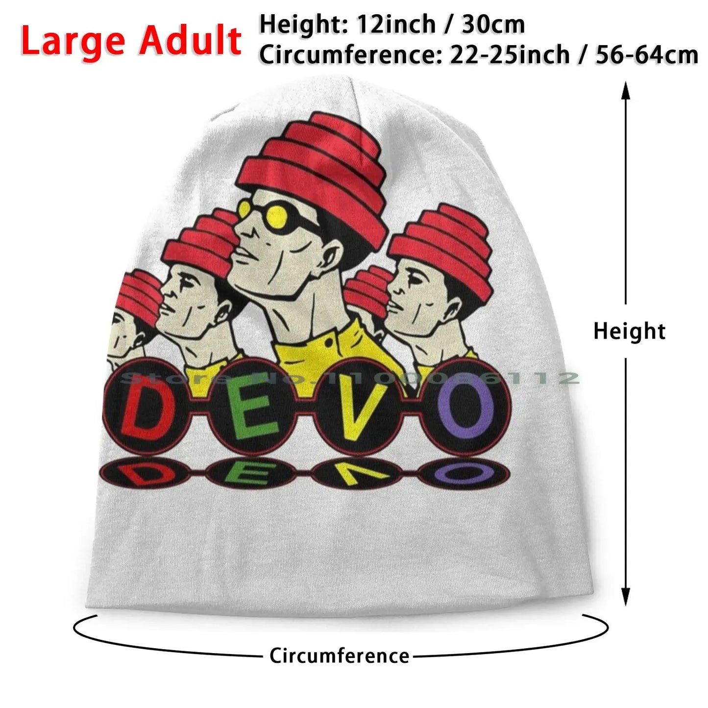 Devo Duty Now American Electronic New Wave Punk Rock Band Bucket Hat Sun Cap Whip It Freedom of Choice - Lizard Vigilante