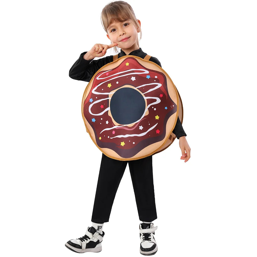 Halloween Children Food Doughnut Cosplay Christmas Party Costume - Premium Cosplay Costumes from Lizard Vigilante - Just $23.88! Shop now at Lizard Vigilante