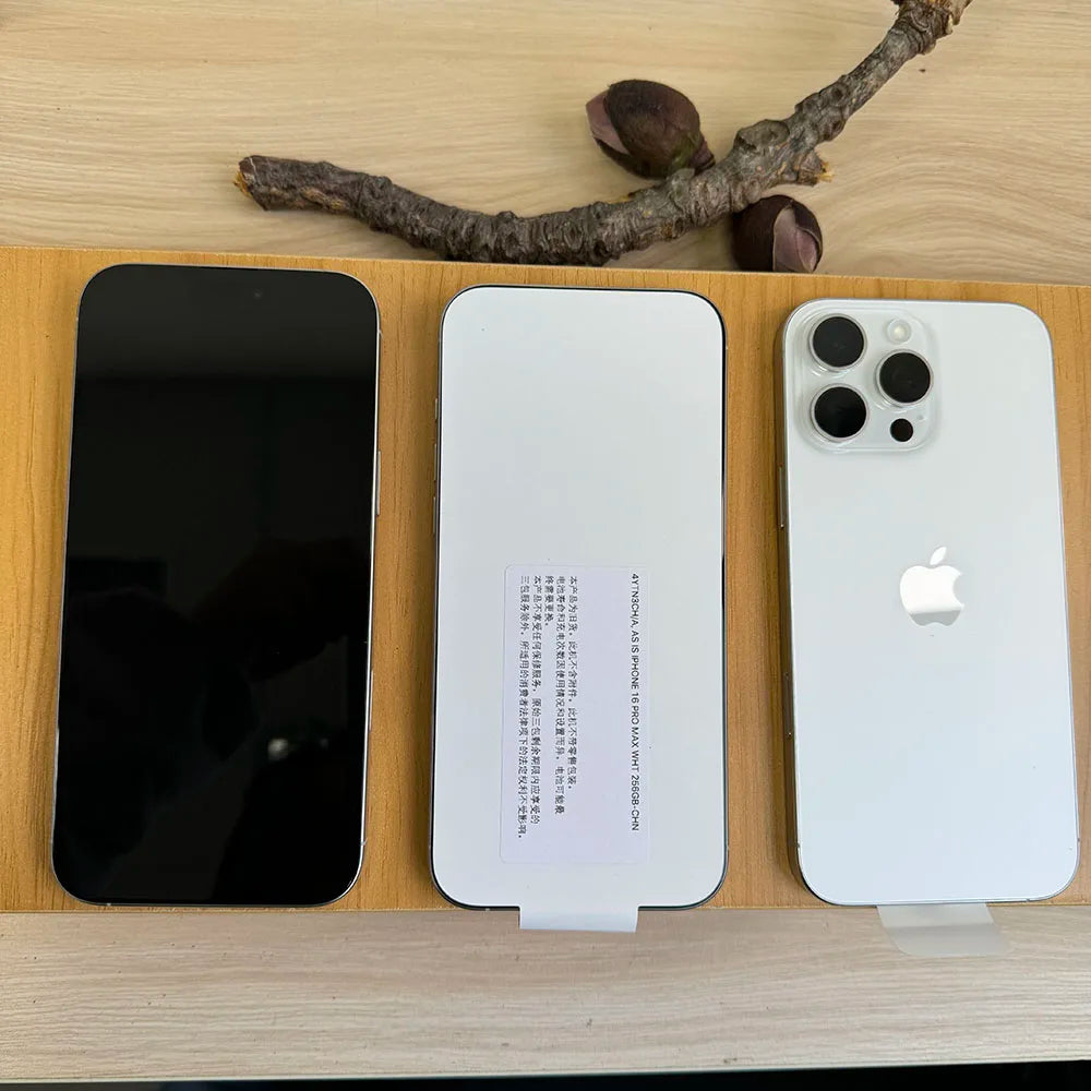 iPhone 16 Pro Max Dual SIM Card 6.9" Genuine LTPO Super Retina XDR OLED Face ID NFC A18Pro 8GB 256/512GB 5G Cell Phone