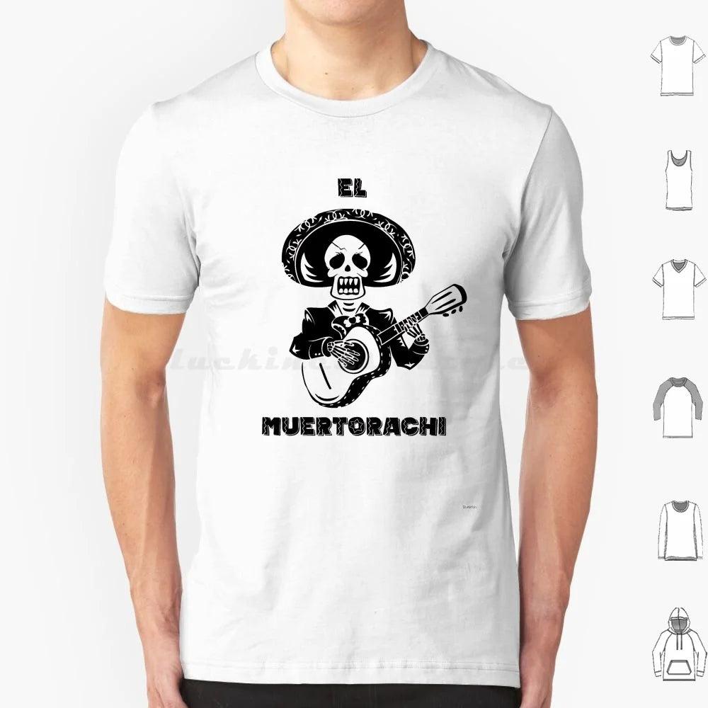 El Muertorachi T Shirt Men Women Kids 6xl El Mariachi Mexico Mexican Guitar Guitar Player Death Dead Day Of The Dead Skull - Premium T-Shirt from DS - Just $22.99! Shop now at Lizard Vigilante