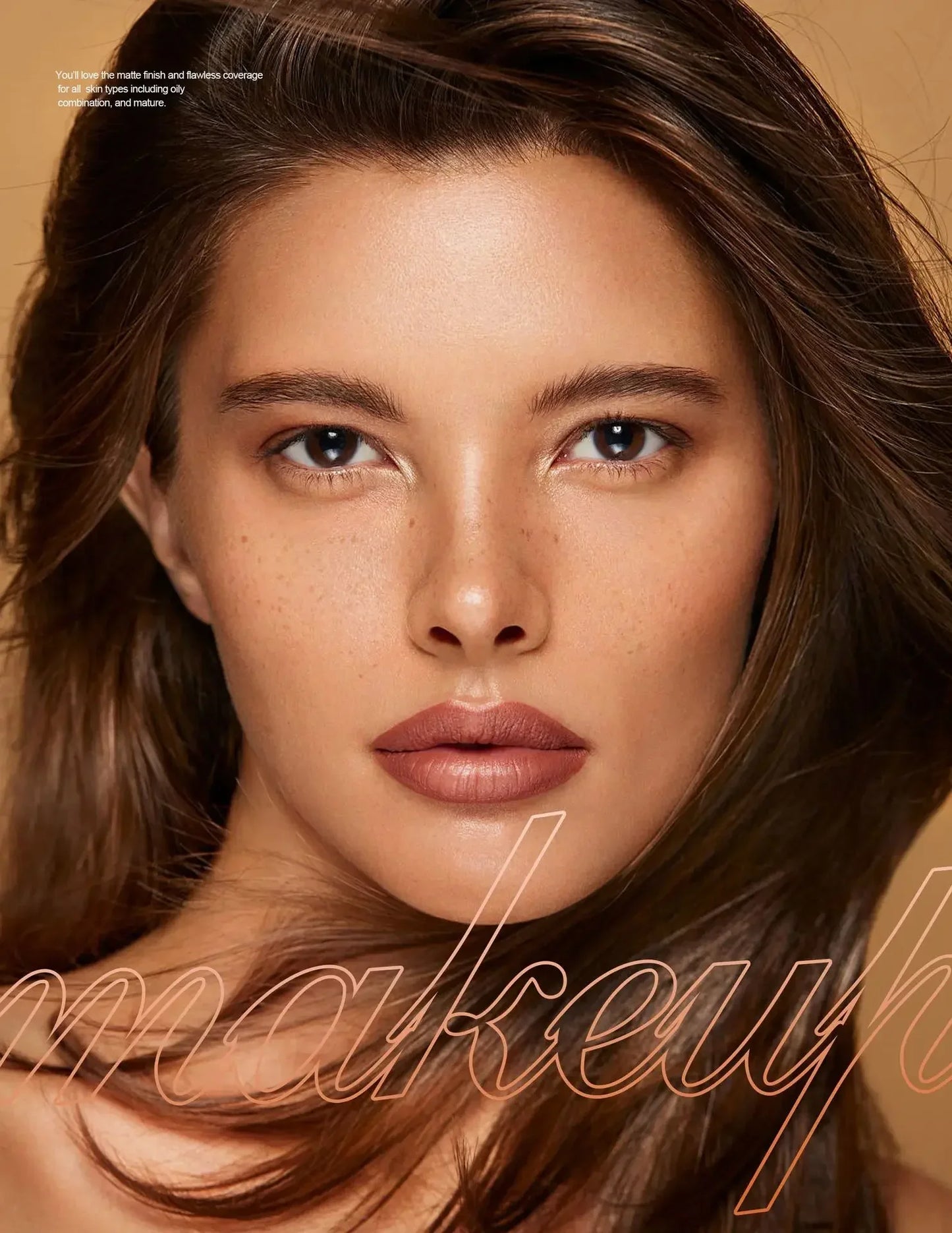 8 Colors Matte Face Pressed Powder 24 Hours Oil Control Natural Foundation Brightening Full Coverage Setting Powder Face Makeup