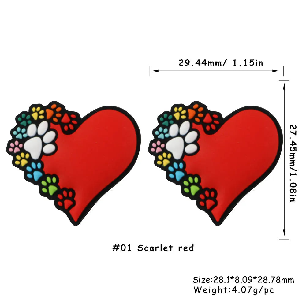 Kovict 5/10Pcs New Focal Silicone Beads Easter Series Bead For Jewelry Making DIY  KeyChain Bracelet Necklace Pen Accessories