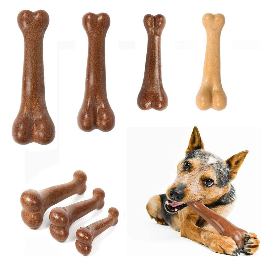 Dog Chew Toy Dog Bone Puppy Teeth Cleaning Tools Bacon Beef Flavor Large Dogs Traiining Toys Pet Supplies - Premium  from Lizard Vigilante - Just $14.99! Shop now at Lizard Vigilante