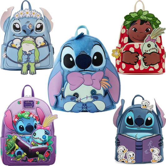 Loungefly Stitch and Scrump Buddy Mini Backpack for Adults and Kids