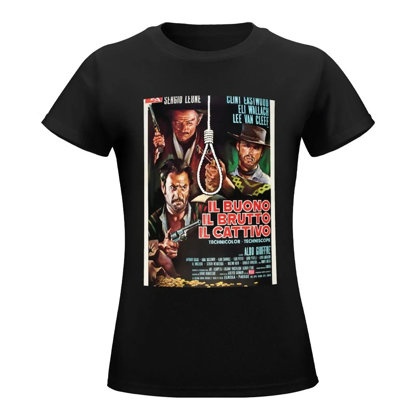 The Good, The Bad, and The Ugly 1966 Western T-Shirt – Clint Eastwood, Lee Van Cleef, Eli Wallach Graphic Tee - Premium T-Shirt from Lizard Vigilante - Just $28.88! Shop now at Lizard Vigilante