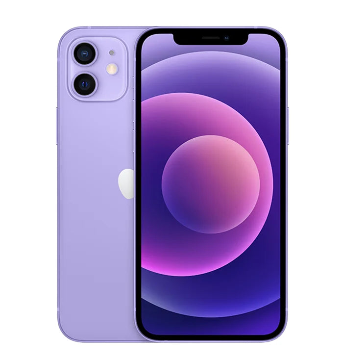 Original iPhone 12 5G Mobile Cell Phone 6.1'' 64/128/256GB IOS A14 Bionic HexaCore 12MP Face ID Unlocked 95% New Cellphone