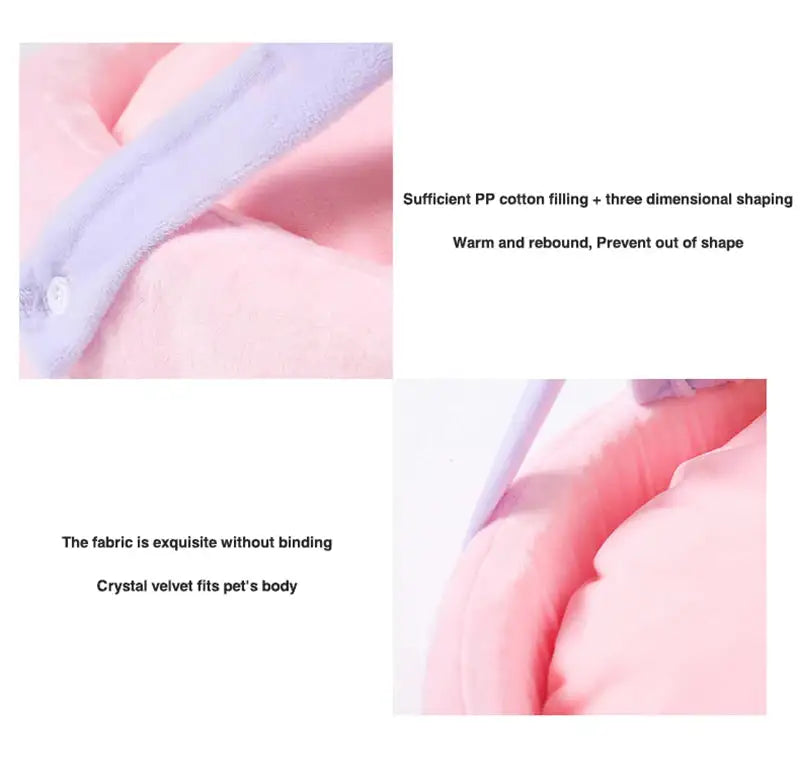 Cat House Bed Cute Cat Bed Rainbow Tent Pet Dog Sleeping Pad Winter Warm Deep Sleep Cat Nest Comfortable Breathable Cat House