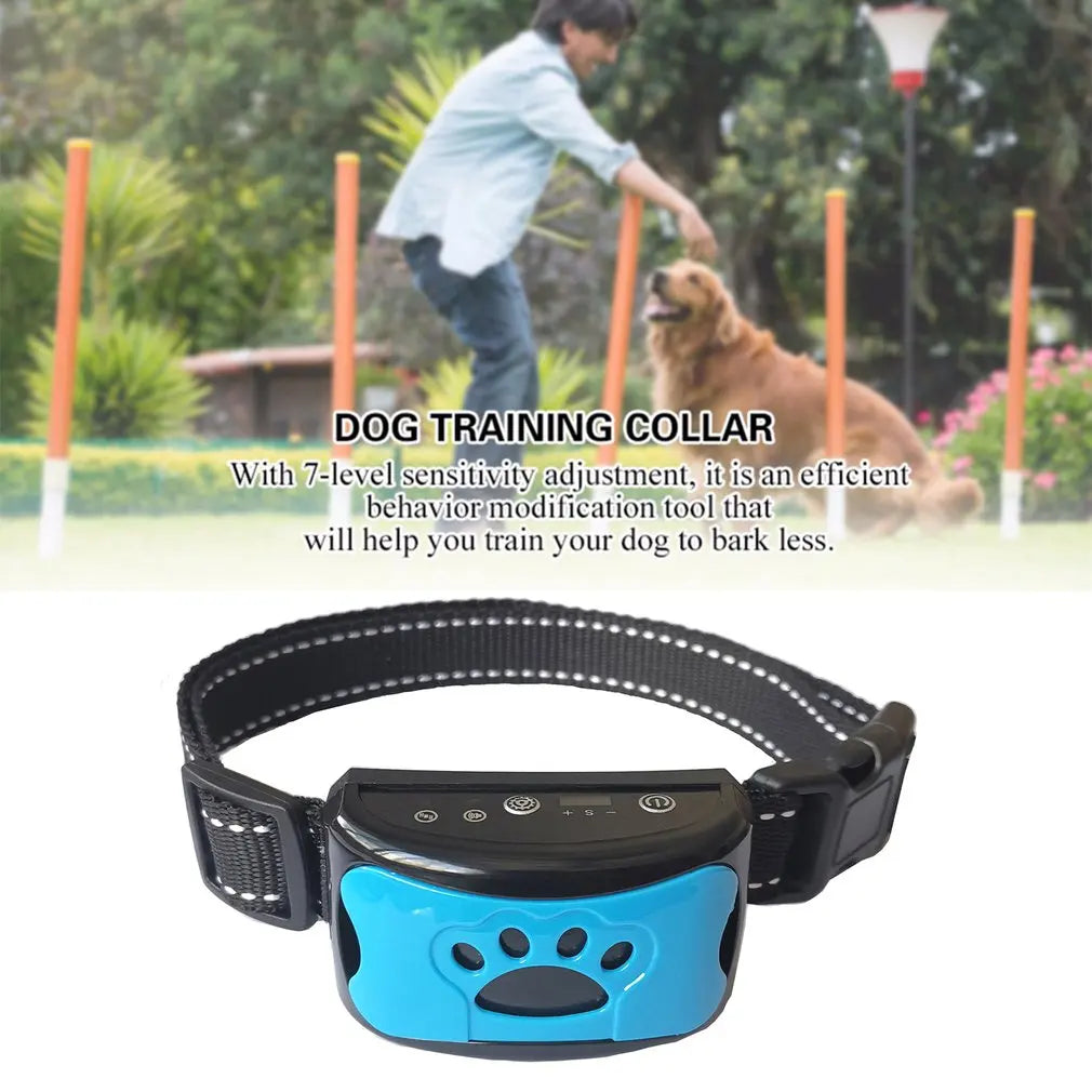 Pet Dog Anti Barking Device Electric Dogs Training Collar Dog Collar Usb Chargeable Stop Barking Vibration Anti Bark Devices - Premium  from Lizard Vigilante - Just $5.99! Shop now at Lizard Vigilante