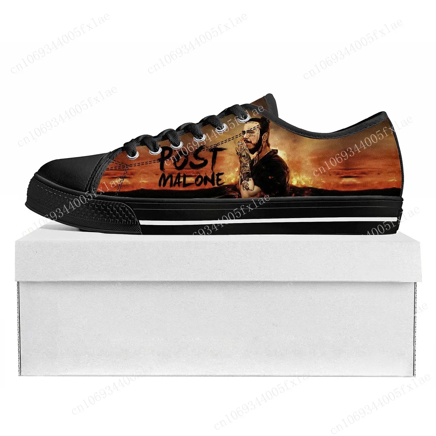 Malone Canvas Sneakers – High-Quality Low Tops for Men, Women & Teens - Premium shoes from Lizard Vigilante - Just $42.88! Shop now at Lizard Vigilante