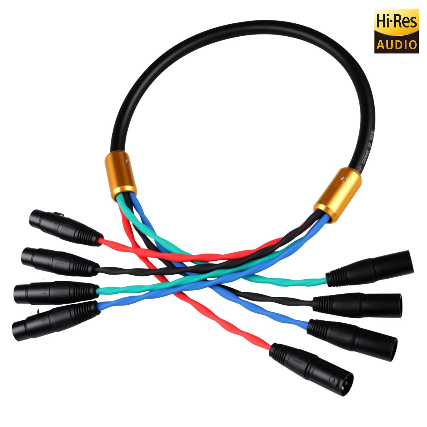 XLR Cable XSSH M/F 8 Channel Professional Multi-Media Snake Cable 8 Pairs Male to Female 3 Pin XLR Balanced Audio Extension Cord - Premium  from Lizard Vigilante - Just $72.99! Shop now at Lizard Vigilante