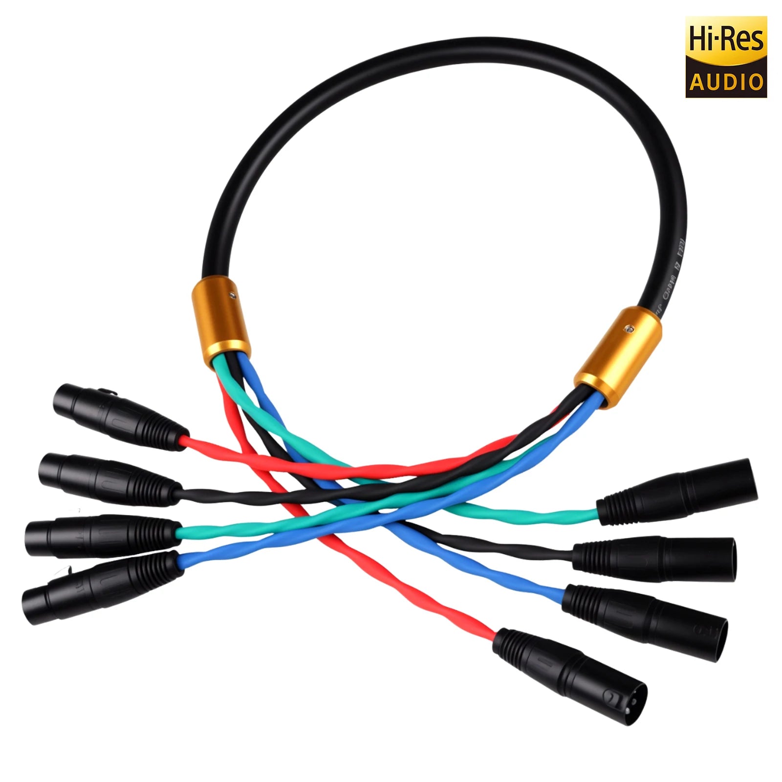 XLR Cable XSSH M/F 8 Channel Professional Multi-Media Snake Cable 8 Pairs Male to Female 3 Pin XLR Balanced Audio Extension Cord - Premium  from Lizard Vigilante - Just $72.99! Shop now at Lizard Vigilante