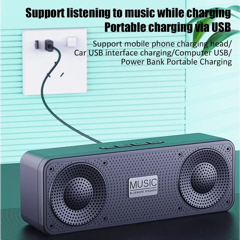 Bluetooth S18 Wireless Creative Smart Speaker Mobile Phone Audio Computer Subwoofer Outdoor Convenient Radio
